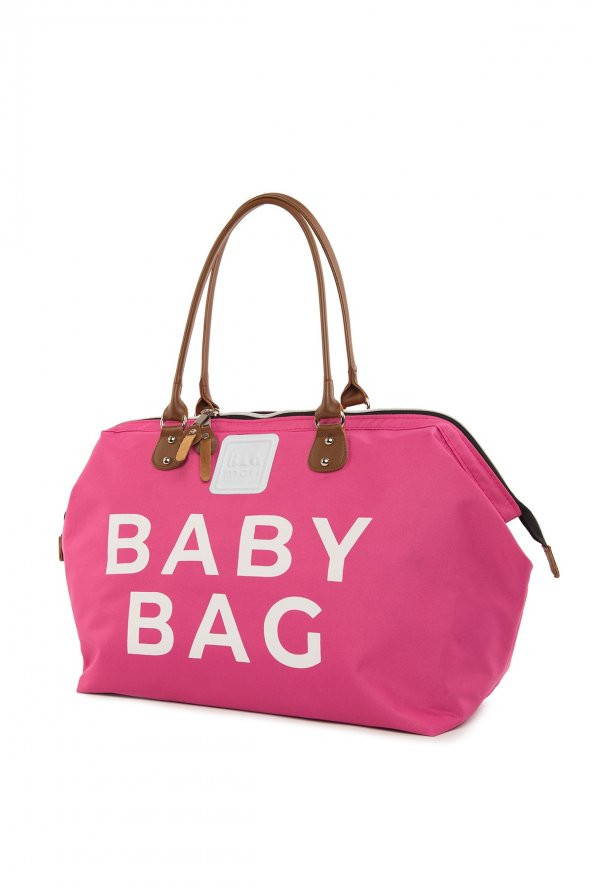 Bagmori Fuşya Baby Bag Baskılı Bebek Bakım Çantası - 2