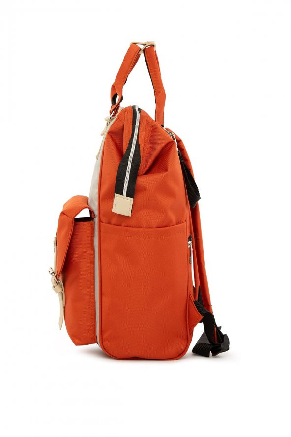 Bagmori Kiremit Cepli Logolu Anne Bebek Çantası - Resim 3