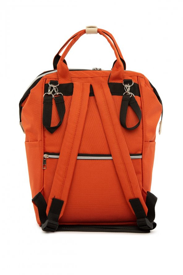 Bagmori Kiremit Cepli Logolu Anne Bebek Çantası - Resim 4