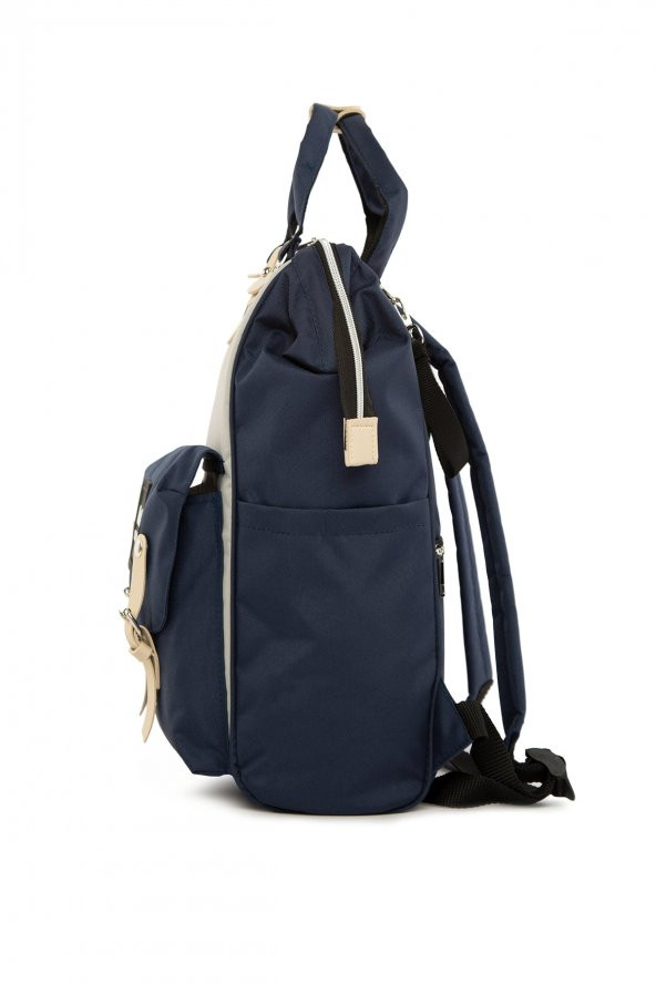 Bagmori Lacivert Cepli Logolu Anne Bebek Çantası - 3