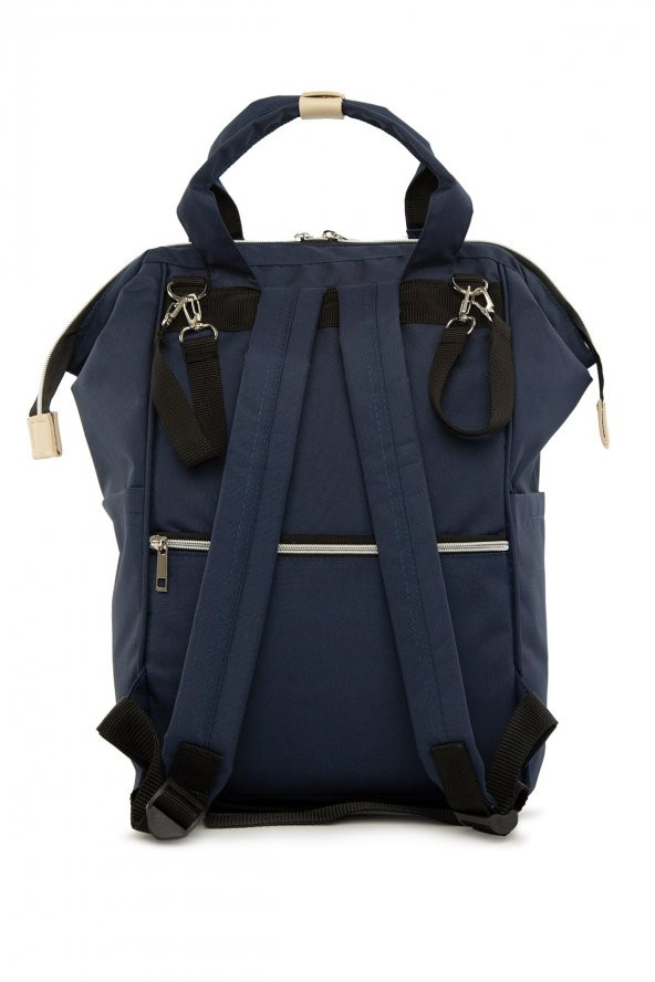 Bagmori Lacivert Cepli Logolu Anne Bebek Çantası - 4
