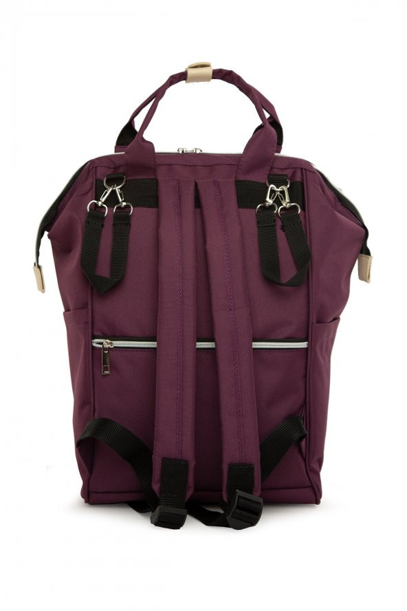 Bagmori Mor Cepli Logolu Anne Bebek Çantası - 4