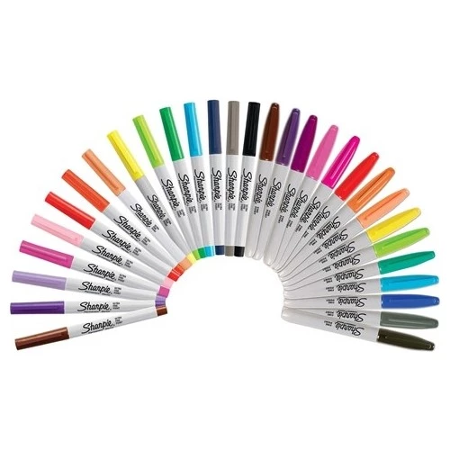 Sharpie Fine Permanent Markör 30'lu Karışık kutu Kertenkele - 3