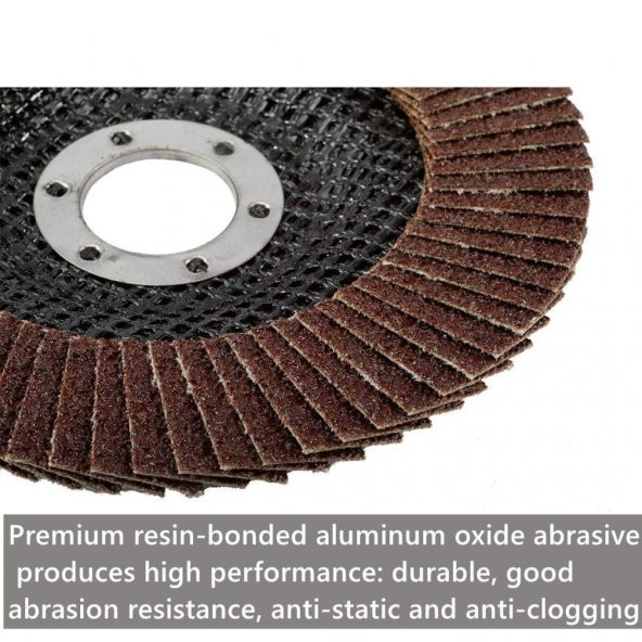 33 Parça Spiral Avuç İçi Taşlama 115mm Cırt Zımpara+Matkap Seti - 10