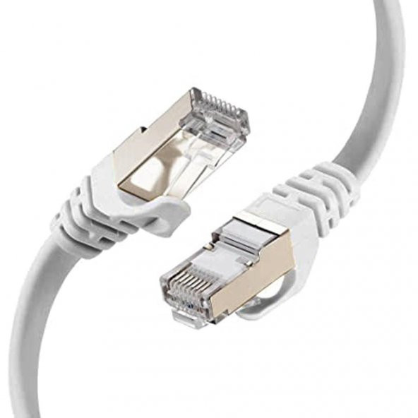 FLAXES FNK-710G 10m CAT 7 S/FTP PATCH KABLOSU,GRİ - Resim 2