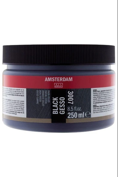 AMSTERDAM GESSO SİYAH 002 250ML ürün görseli 1