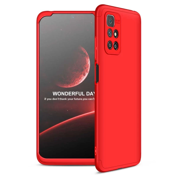 Xiaomi Redmi 10 Kılıf Zore Ays Full Koruma Kılıf - Resim 6