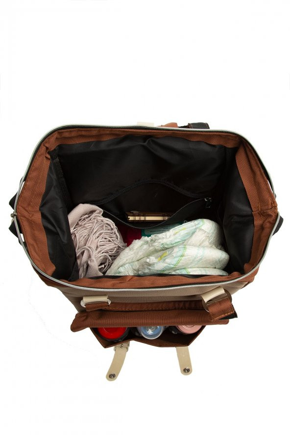 Bagmori Taba Cepli Logolu Anne Bebek Çantası - 5