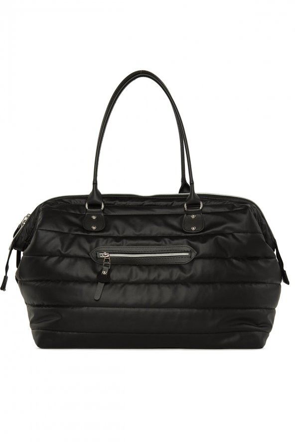 Bagmori Siyah Şişme Anne Bebek Bakım Ve Omuz Çantası - 4