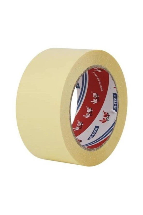 Ve-Ge Krepe Maskeleme Bantı 48 MM x 30 Metre Bej (1 Adet) ürün görseli