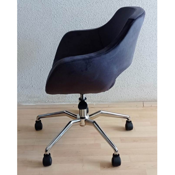 Sekreter Sandalyesi Ofis Koltuğu Örümcek Ayaklı - Resim 5