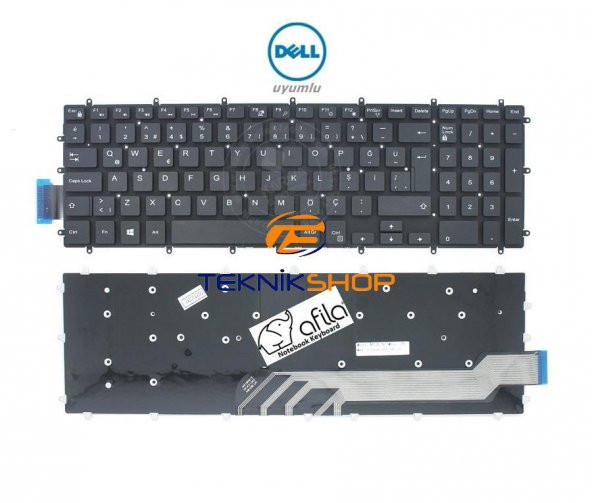 Dell inspiron 15 5565 5567 5568 Klavye - Laptop Tuş Takımı (Siyah TR) - 4