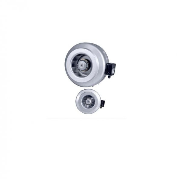 Kayıtes Rad 150 Yuvarlak Kanal Tipi Radyal Fan 150mm 700 m3/h dBA 50 Kayıtes 2600 Devir Havalandırma Fanı AGMair Agm - 7
