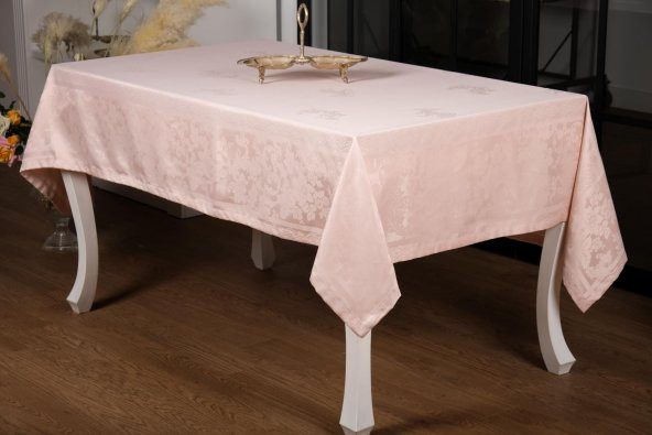 Finezza Raya Lüx Jakar Bambu Kumaş Pudra Masa Örtüsü 160x220 cm - 1095 - 4