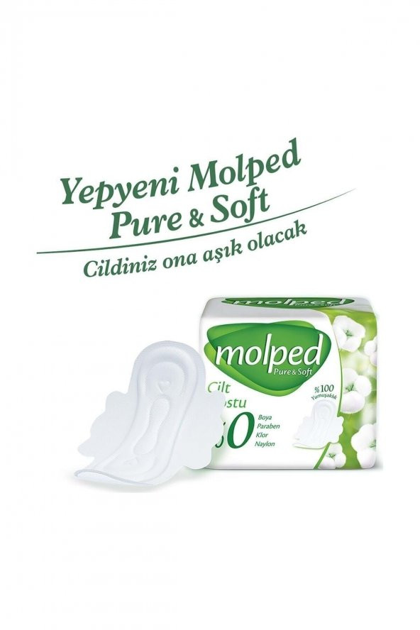 Molped Pure Soft Gece Mega Fırsat Paketi 30lu 5 Paket - 6