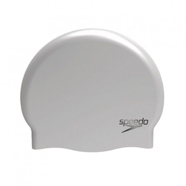 Speedo Junior Plain Moulded Bone Grey