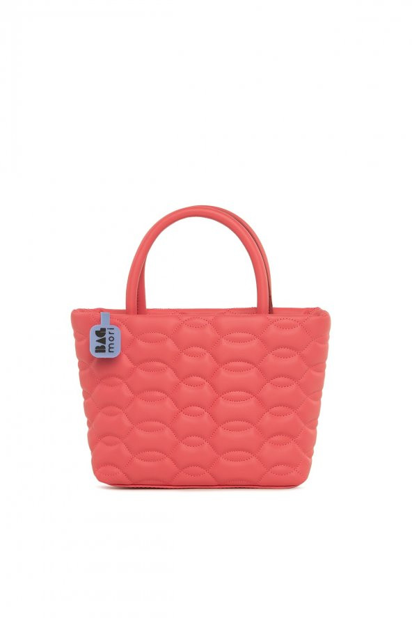 Bagmori Fuşya Tasarım Nakışlı Mini Çanta - 3