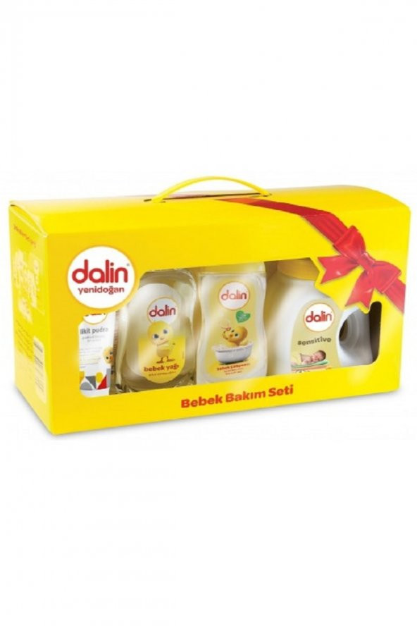 Dalin Bebek Bakım Hediye Seti Likit Pudralı