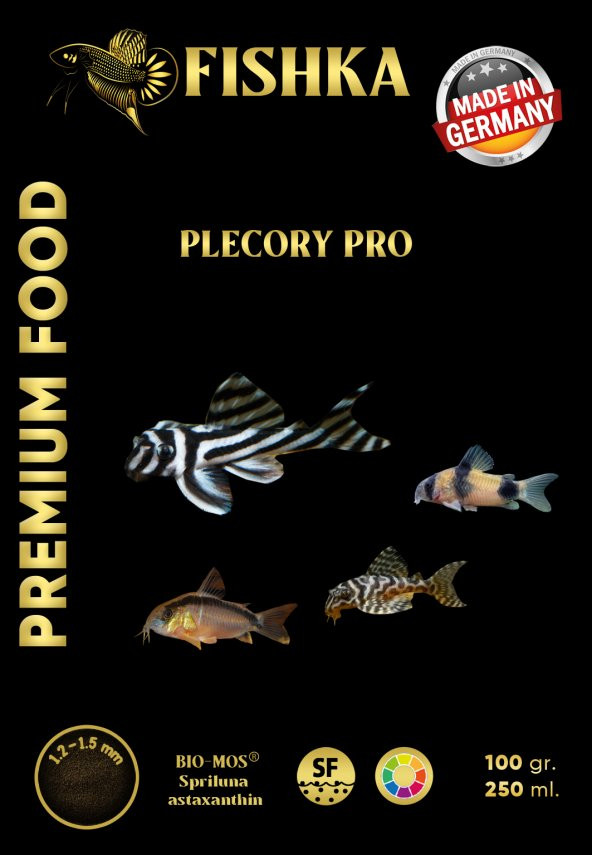 Fishka Plecory Pro 250 ml Vatoz Balık Yemi