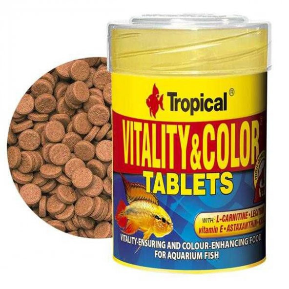 Tropical Vitality Color Tablets 50 ml Orjinal Kutusunda