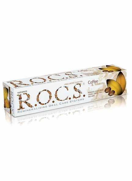 Rocs Lekelere Karşı Kahve&Tütün Diş Macunu 60ml