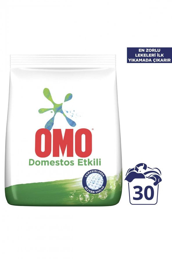 Omo Toz Çamaşır Deterjanı Domestos Etkili 4.5 KG 30 Yıkama