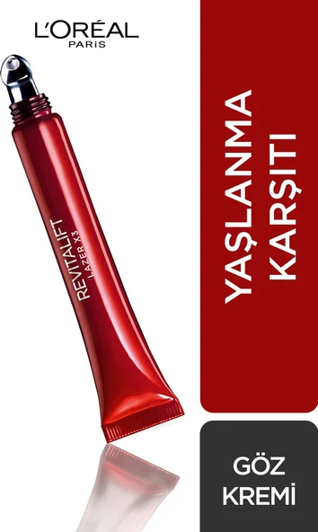 LOréal Paris Revitalift Lazer X3 Yaşlanma Karşıtı Göz Bakım Kremi