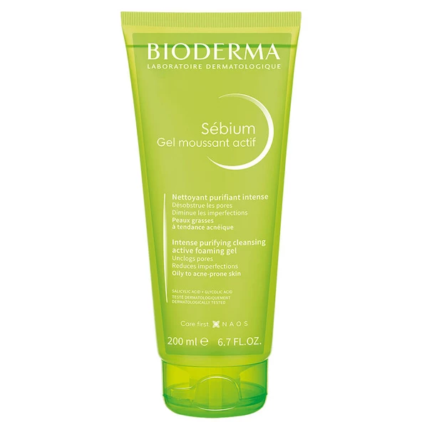 Bioderma Sebium Foaming Gel Actif 200 ml
