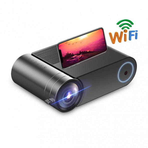 YG420 1920x1080p Full-hd 180ansi / 2500lümen 2.4/5Ghz Wifi Multiscreen Projeksiyon Cihazı - 2