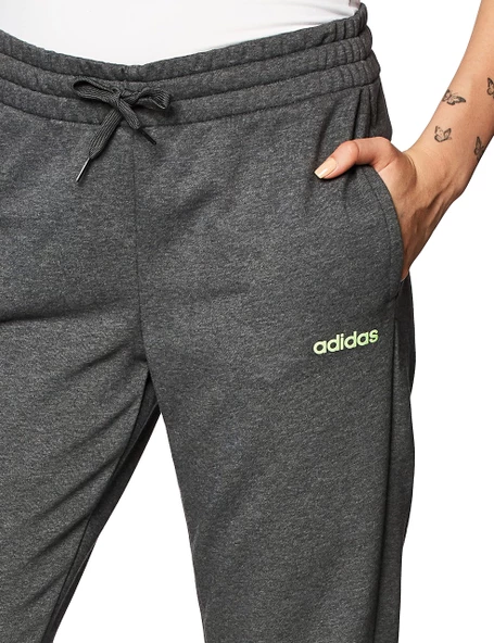 Adidas Essentials Plain GD4408 Kadın GRİ Eşofman altı - 2