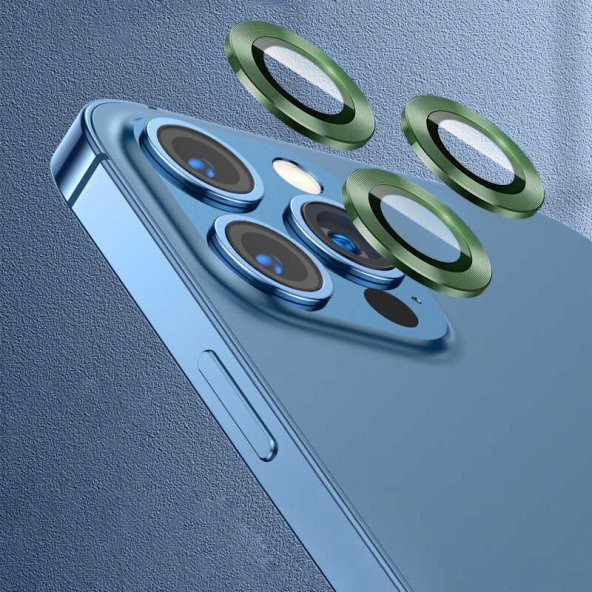 Apple iPhone 13 Pro Max CL-07 ​​​​Kamera Temperli Cam Lens Koruyucu