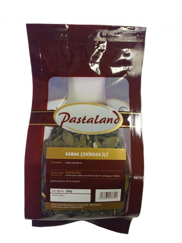 Pastaland Kabak Çekirdeği İçi 250 gr (Çiğ) - 2