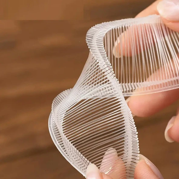 ŞEFFAF Standart 15milimetre /1,5cm Etiketleme KILÇIĞI (1000 adet) - Resim 2