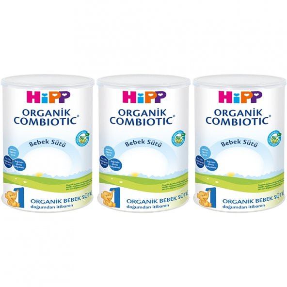 Hipp 1 Organik Combiotic Bebek Sütü 3x 350 Gr