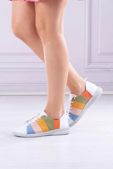 VENÜS 2216102Y ORTOPEDİK GÜNLÜK DERİ GENÇ KADIN AYAKKABI - Resim 9