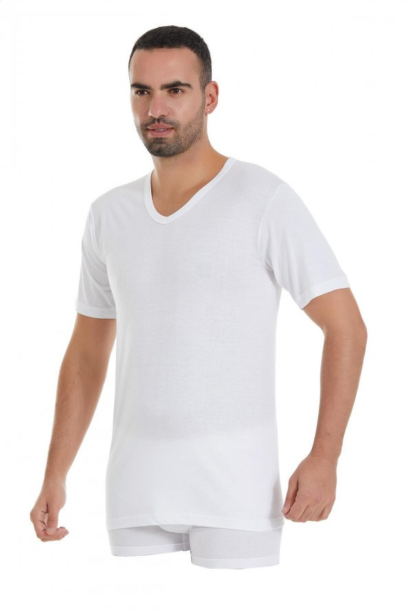 Yıldız 6lı Paket Erkek Süper İnce Kısa Kol Fanila Atlet