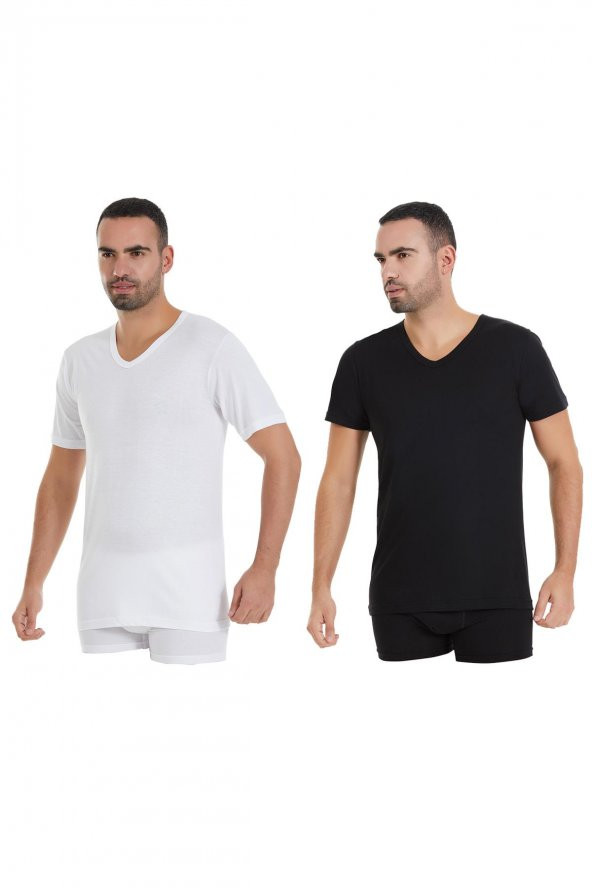 Yıldız 6lı Paket Erkek Süper İnce Kısa Kol Fanila Atlet - 3