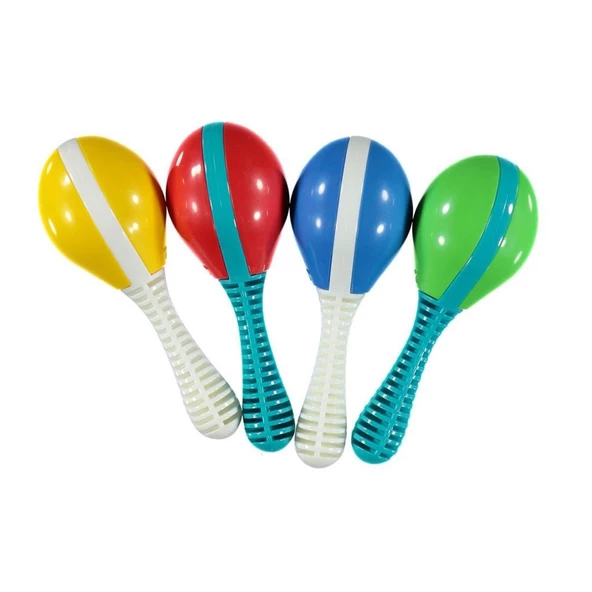 Zuzu Toys Renkli Maracas Çıngırak - 10
