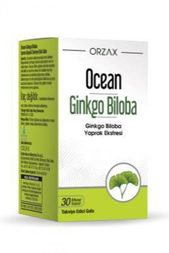 Ocean Ginkgo Biloba 30 Kapsül