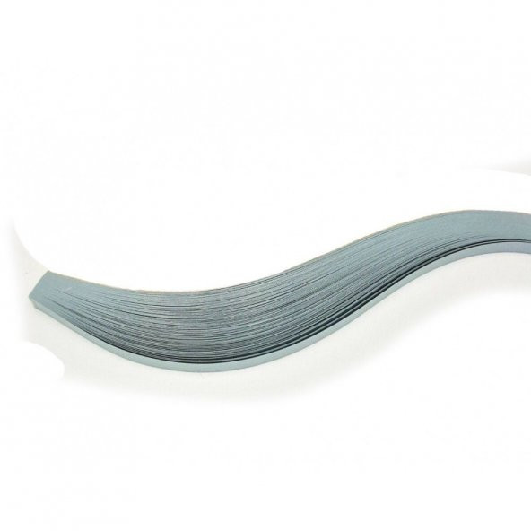 Hayal 5mm Gümüş Gri Renkli Quilling Kağıdı - 50li - 3