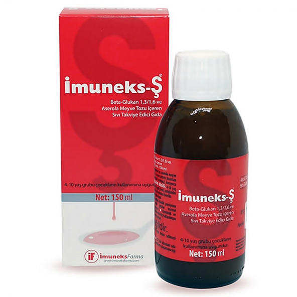 Imuneks Takviye Edici Gıda Şurup 150 ml