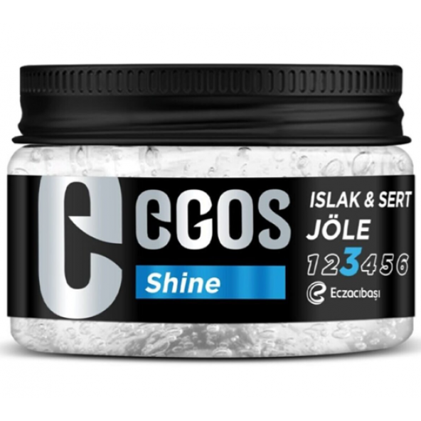 Egos Saç Jölesi Shine Islak Sert Kavanoz 250 ml - 1