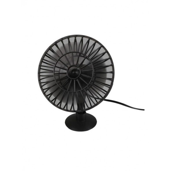 Vantuzlu Pratik Serinletici Araç Vantilatörü 5 İnç 12 Volt - 2