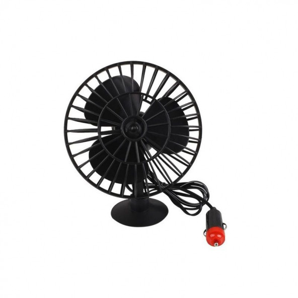 Vantuzlu Pratik Serinletici Araç Vantilatörü 5 İnç 12 Volt - 4