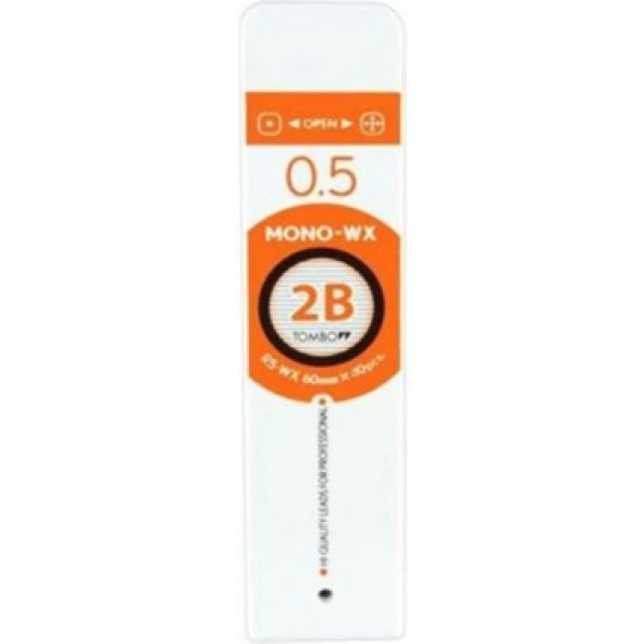 Tombow Min Mono-Wx 2B 0.5 MM-10-LI-PKT-10-LI-PKT
