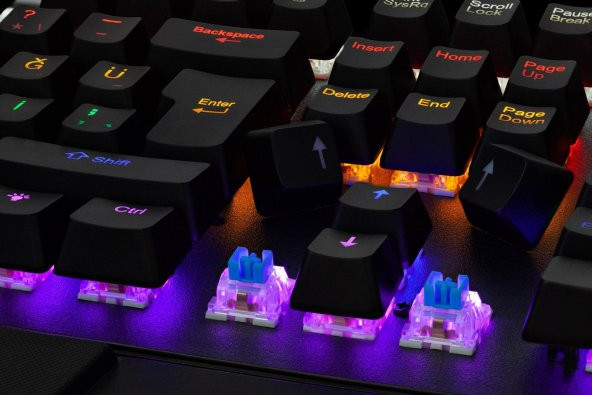 NOVATOR G505/10 KLAVYE BLUE SWITCH OYUN MEKANİK RGB - 4