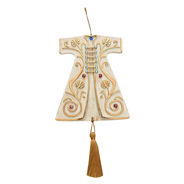 Decorium Kaftan Nazarlık Krem-Altın ürün görseli 1