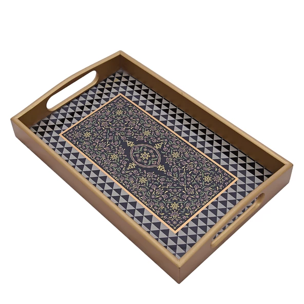 Decorium 21X33 Dikdörtgen Tepsi Asaf Ars 4672 Ak - 2