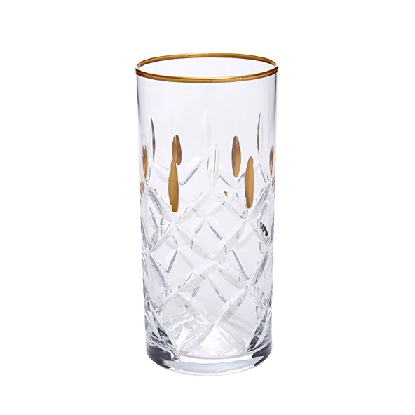 Decorium Su Bardağı Gold Kesme GD09