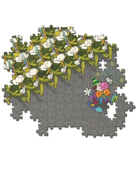 Clementoni Mordillo The March 500 Parça Puzzle 35078 - 2